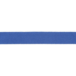 Versailles 7/8" Grosgrain Ribbon Tape Cobalt by Europatex Designer Fabric