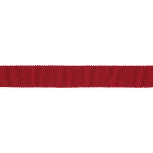 Versailles 7/8" Grosgrain Ribbon Tape Dark Cherry by Europatex Designer Fabric