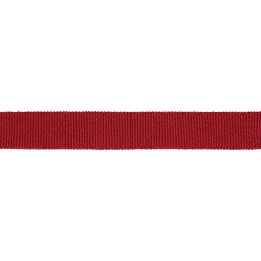 Versailles 7/8" Grosgrain Ribbon - Dark Cherry by Europatex Designer Fabric Versailles 100% Rayon China See Sample Horizontal: N/A and Vertical: N/A 0.88 inches  - Swanky Fabrics -