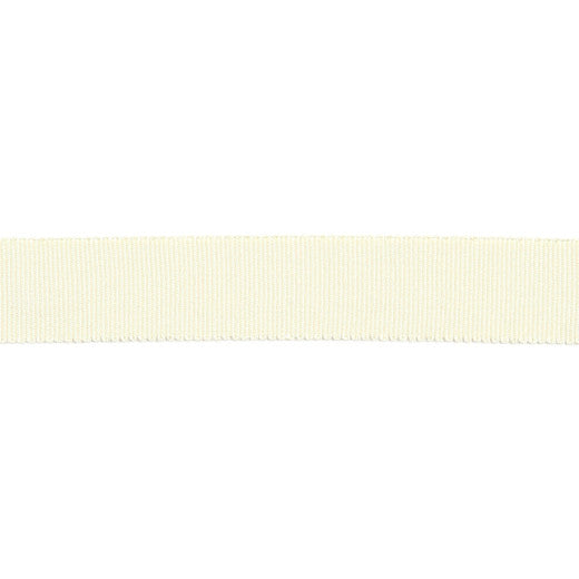 Versailles 7/8" Grosgrain Ribbon - Flaxen by Europatex Designer Fabric Versailles 100% Rayon China See Sample Horizontal: N/A and Vertical: N/A 0.88 inches  - Swanky Fabrics -