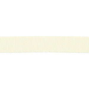 Versailles 7/8" Grosgrain Ribbon Tape Flaxen by Europatex Designer Fabric