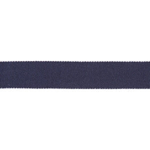 Versailles 7/8" Grosgrain Ribbon Tape Indigo by Europatex Designer Fabric