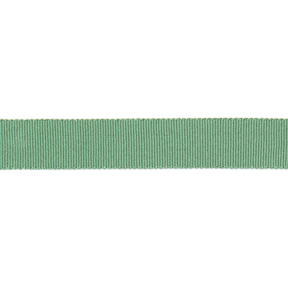 Versailles 7/8" Grosgrain Ribbon Tape Leaf by Europatex Designer Fabric Versailles 100% Rayon 0.88 inches - Swanky Fabrics -