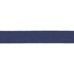 Versailles 7/8" Grosgrain Ribbon Tape Navy by Europatex Designer Fabric