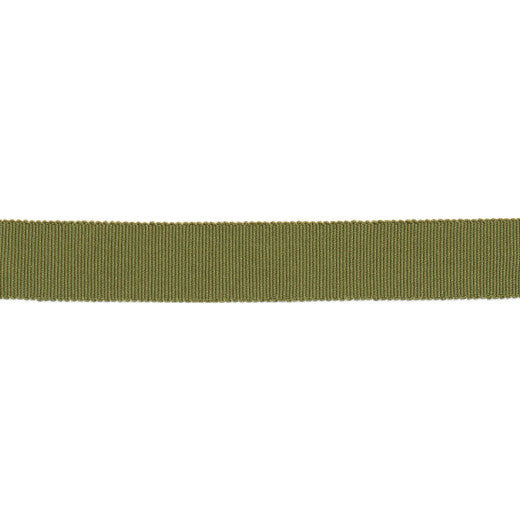 Versailles 7/8" Grosgrain Ribbon - Olive by Europatex Designer Fabric Versailles 100% Rayon China See Sample Horizontal: N/A and Vertical: N/A 0.88 inches  - Swanky Fabrics -