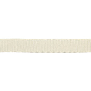 Versailles 7/8" Grosgrain Ribbon Tape Parchment by Europatex Designer Fabric