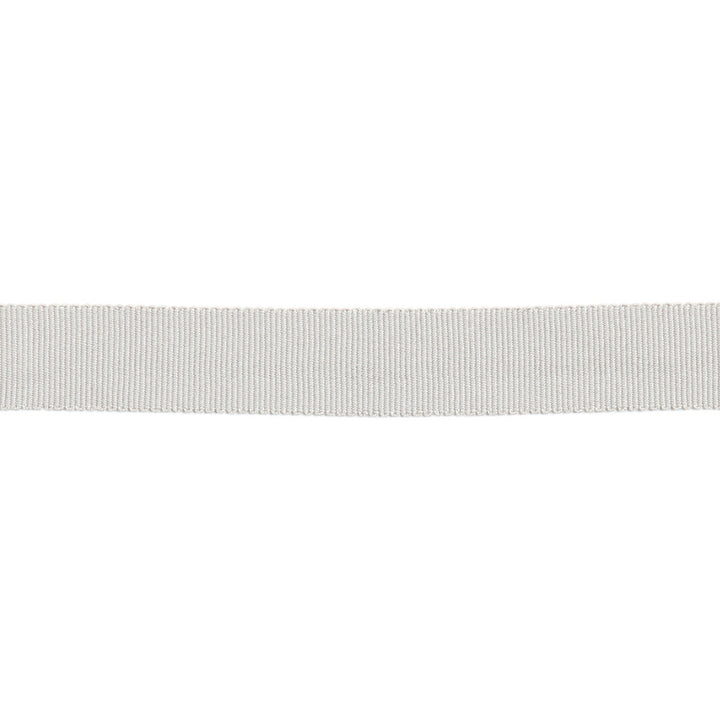Versailles 7/8" Grosgrain Ribbon Tape Platinum by Europatex Designer Fabric Versailles 100% Rayon 0.88 inches - Swanky Fabrics -