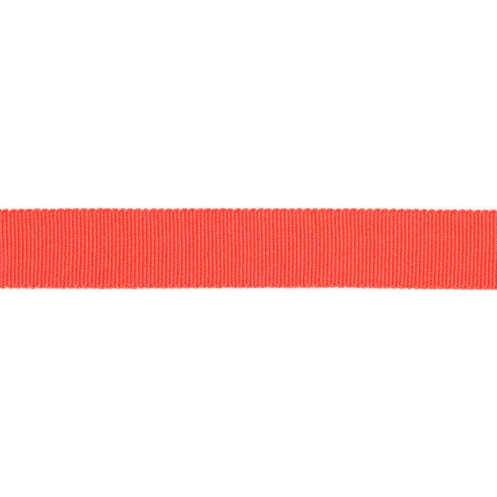 Versailles 7/8" Grosgrain Ribbon Tape Poppy by Europatex Designer Fabric Versailles 100% Rayon 0.88 inches - Swanky Fabrics -