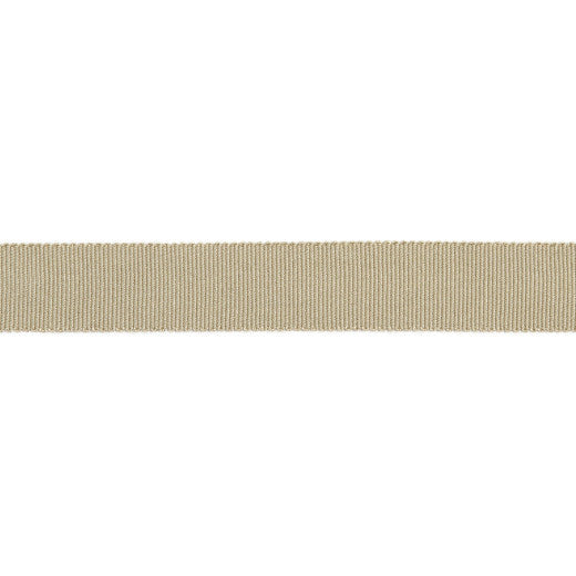 Versailles 7/8" Grosgrain Ribbon - Sand by Europatex Designer Fabric Versailles 100% Rayon China See Sample Horizontal: N/A and Vertical: N/A 0.88 inches  - Swanky Fabrics -
