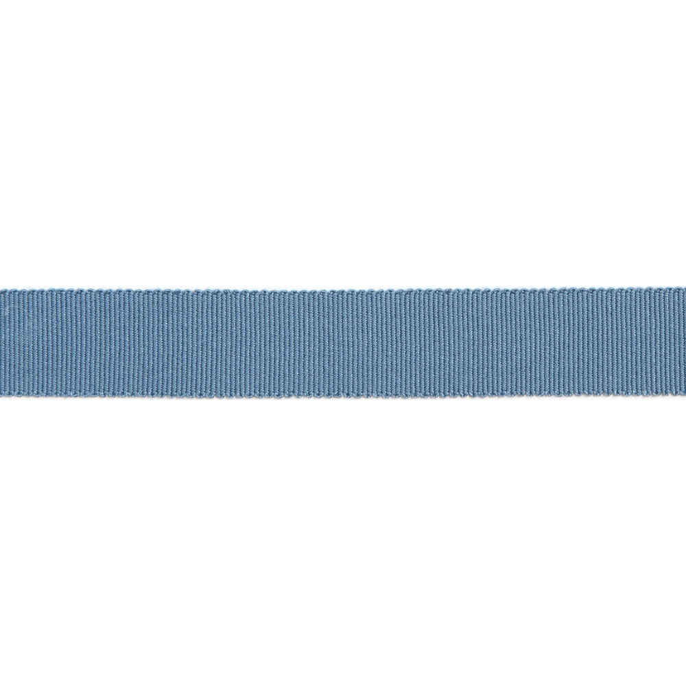 Versailles 7/8" Grosgrain Ribbon Tape Teal by Europatex Designer Fabric Versailles 100% Rayon 0.88 inches - Swanky Fabrics -