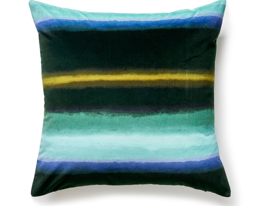 Esterel Velvet Pillow 22 X 22 - Mediterranee H0ESTERPIL0001 by Scalamandre Designer Pillow
