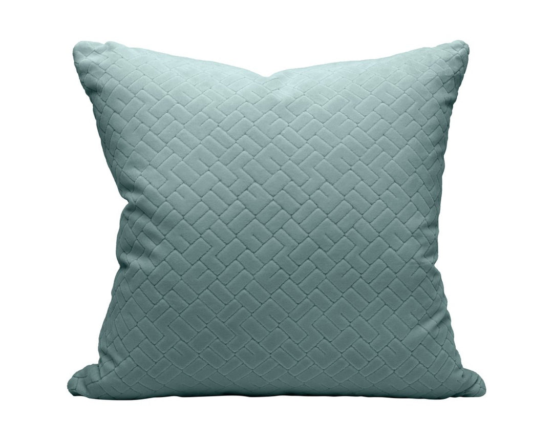 Vallauris Velvet Pillow 22 X 22 - Agave H0VALLRPILL0007 by Scalamandre Designer Pillow