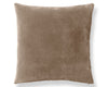 Georgia Suede Pillow 22 X 22 - Canyon H6GEORGPILL3747 by Scalamandre Designer Pillow