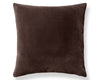 Georgia Suede Pillow 22 X 22 - Espresso H6GEORGPILL3753 by Scalamandre Designer Pillow