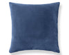 Georgia Suede Pillow 22 X 22 - Ultramarine H6GEORGPILL3761 by Scalamandre Designer Pillow