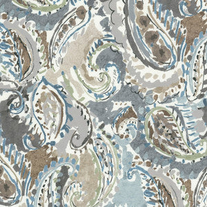 Hadrane 3 Slate by Stout Designer Fabric