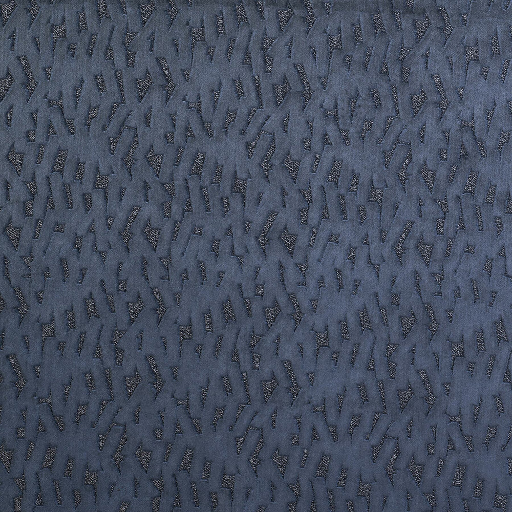 Hagar 3 Navy by Marcus William Designer Fabric KAI/MARCUS WILLIAM TANNER 51%SVI 49%POL TURKEY MARTINDALE WEAR TEST (HEAVY DUTY) Horizontal: 5.625 and Vertical: 12.125 55 in - Swanky Fabrics -