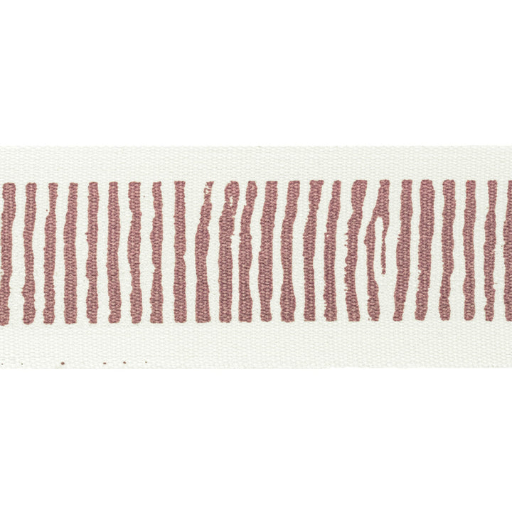 Halifax Tape 9 Rouge by Stout Trim Stout Trim Halifax Tape 9 RougeTrim NATURAL BEAUTY TRIM 100%COT INDIA </p><p>Repeat: H: 2.500, V: 5.000 2.5 in - Fabric Carolina -