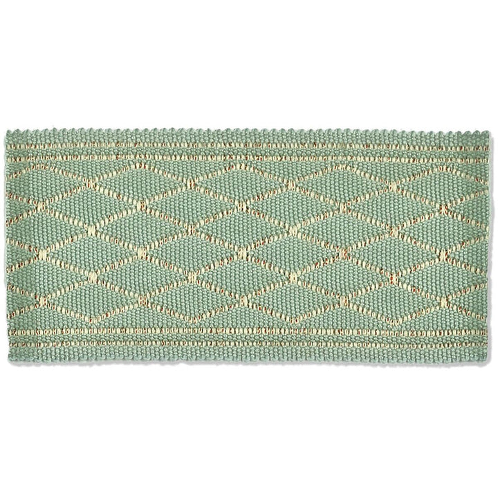 Hampton 4 Shoreline by Stout Designer Trim NEW WORLD TAPES & BORDERS 43%POL 37%ACR 12%MTL 8%SVI CHINA Horizontal: 0.875 and Vertical: 0.000 2 in - Swanky Fabrics -