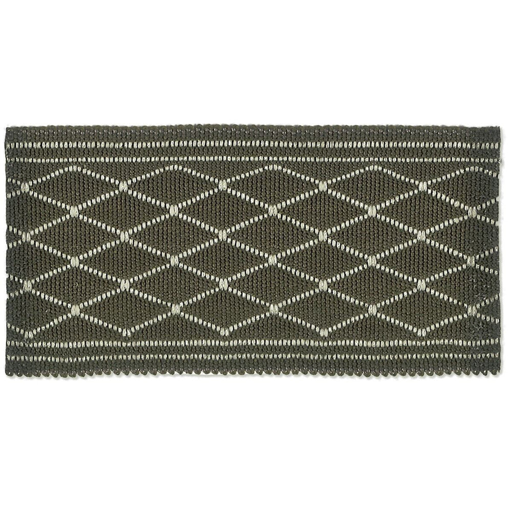 Hampton 6 Gunmetal by Stout Designer Trim NEW WORLD TAPES & BORDERS 43%POL 37%ACR 12%MTL 8%SVI CHINA </p><p>Repeat: 0 2 in - Swanky Fabrics -