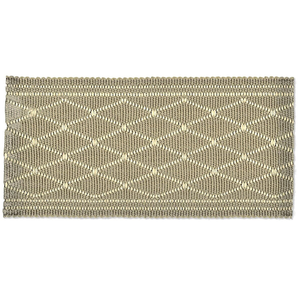 Hampton 7 Pewter by Stout Trim Stout Trim Hampton 7 PewterTrim NEW WORLD TAPES & BORDERS 43%POL 37%ACR 12%MTL 8%SVI CHINA </p><p>Repeat: H: 0.875, V: 0.000 2 in - Fabric Carolina -