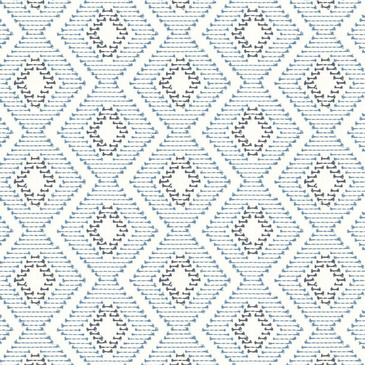 Harbison 1 Ocean by Stout Designer Fabric COLOR MY WINDOW BREEZE/INK 52%POL 48%COT %CEMB INDIA FLAME RETARDANT-U.F.A.C. CLASS 1 CATB 117-2013 WYZENBEEK 6 000 DOUBLE RUB WEAR TEST (LIGHT DUTY) Horizontal: 13.25 and Vertical: 9 53 in - Swanky Fabrics -