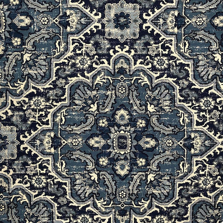 Harper Stormy by Magnolia Designer Fabric - 100% Cotton China 51000 Horizontal: 27 and Vertical: 27 54" - Swanky Fabrics -