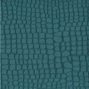 Hector Teal by Norbar Designer Fabric 100% POLYESTER CHINA V-13.75" H-6.75" 54" - Swanky Fabrics -