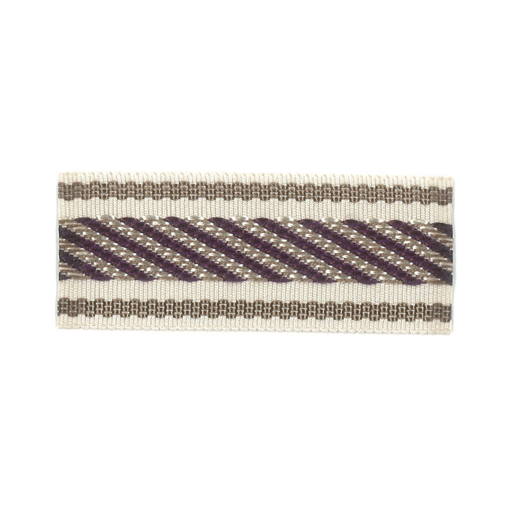 Helper 4 Plum by Stout Designer Trim NEW WORLD TRIM VOLUME II 100%SVI CHINA FLAME RETARDANT-U.F.A.C. CLASS 1 FLAME RETARDANT-N.F.P.A. 260A CLASS 1 CATB 117-2013 WYZENBEEK 12 000 DOUBLE RUB WEAR TEST (MEDIUM DUTY) Horizontal: 0.375 and Vertical: 0.000 1.5 in - Swanky Fabrics -