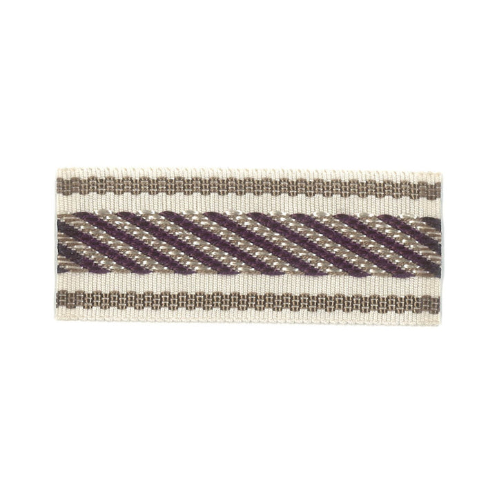Helper 4 Plum by Stout Designer Trim NEW WORLD TRIM VOLUME II 100%SVI CHINA Horizontal: 0.375 and Vertical: 0 1.5 in - Swanky Fabrics -