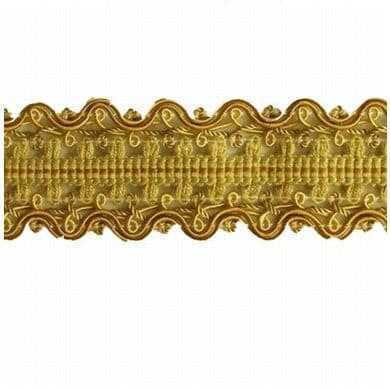 Hemingway 22 Almond by Stout Trim Stout Trim Hemingway 22 AlmondTrim ART OF DESIGN BRAIDS/GIMP/BORDER 70%SVI 17%COT 13%NYL CHINA </p><p>Repeat: H: 0.000, V: 0.000 1.37 in - Fabric Carolina -
