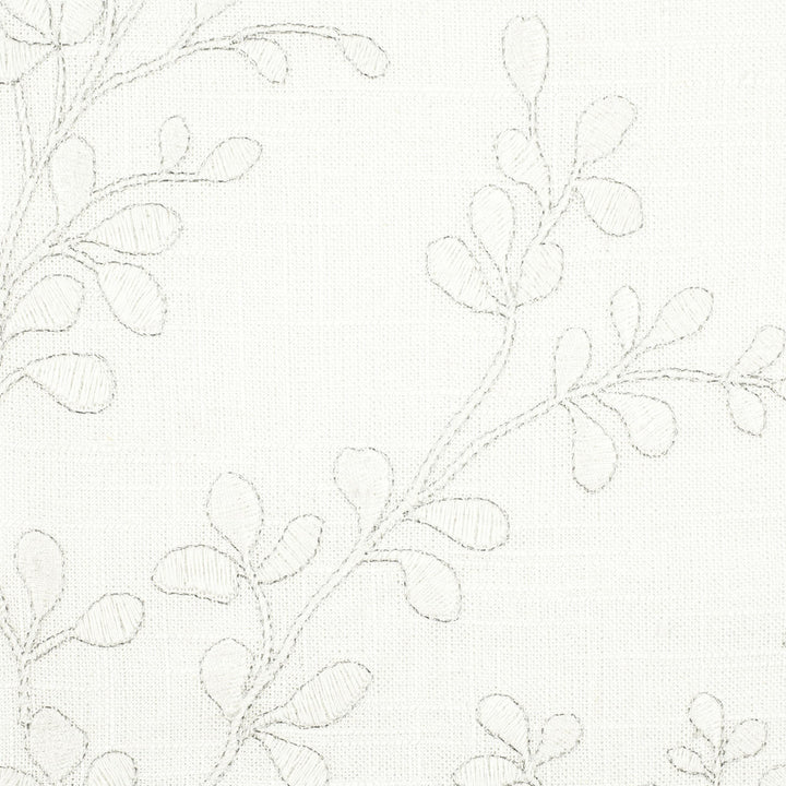 Hepburn 1 Ice by Stout Designer Fabric COLOR MY WINDOW NEUTRAL/MICA 55%LIN 45%POL CHINA Horizontal: 23 and Vertical: 12.5 52 in - Swanky Fabrics -