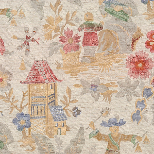 HERON 45J6811 by JF Designer Fabric CC CRYPTON HOME DAHLIA 63% Rayon, 27% Polyester, 10% Flax UNITED STATES ABRASIO (HEAVY DUTY- 30,000+ DOUBLE RUBS) Horizontal: 28.000 and Vertical: 28.500 57.00 - Swanky Fabrics -