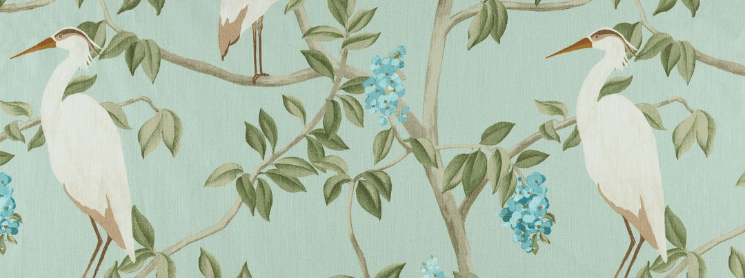 Heron 545 Mineral by Covington Designer Fabric