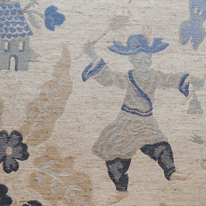 Heron 63J6831 by JF Crypton Designer Fabric Color Concepts Crypton Home Indigo 63% Rayon, 27% Polyester, 10% Flax United States 51000 Horizontal: 28 and Vertical: 28.5 57 - Swanky Fabrics -