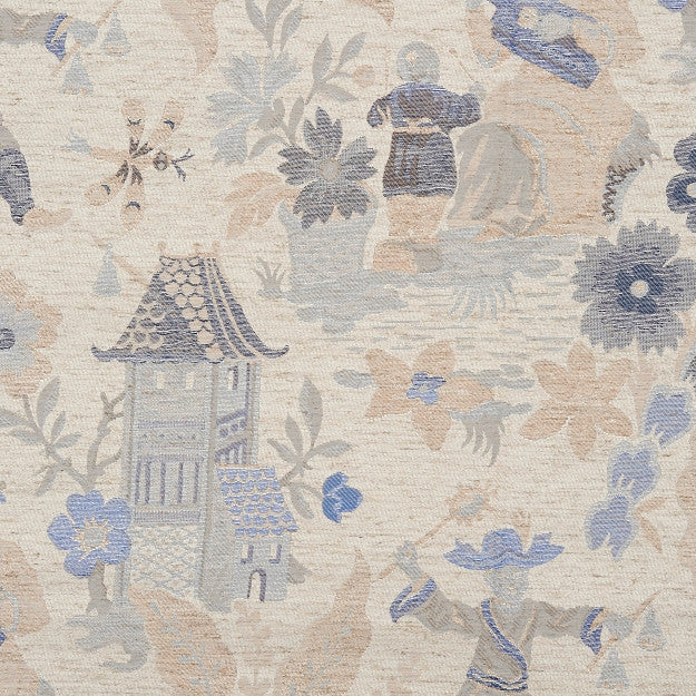 HERON 63J6831 by JF Designer Fabric CC CRYPTON HOME INDIGO 63% Rayon, 27% Polyester, 10% Flax UNITED STATES ABRASIO (HEAVY DUTY- 30,000+ DOUBLE RUBS) Horizontal: 28.000 and Vertical: 28.500 57.00 - Swanky Fabrics -
