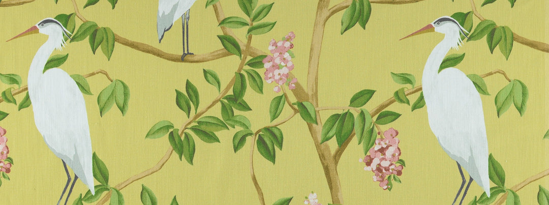 Heron 8 Daffodil by Covington Designer Fabric