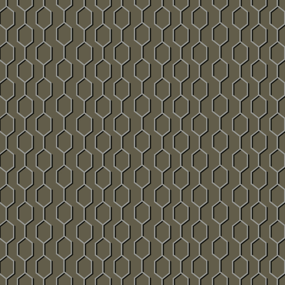 Hex 5W7781 by JF Designer Fabric ARRIS 55% Viscose, 45% Polyester Italy 20000 Horizontal: 7 and Vertical: 6.25 55 - Swanky Fabrics -