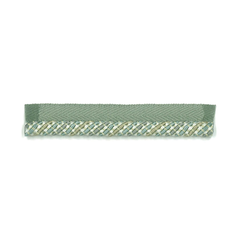 Hickory 1 Mist by Stout Designer Trim NEW WORLD TRIM VOLUME II 56%COT 22%SVI 15%POL 6%MTL 1%NYL CHINA </p><p>Repeat: 0 0.25 in - Swanky Fabrics -