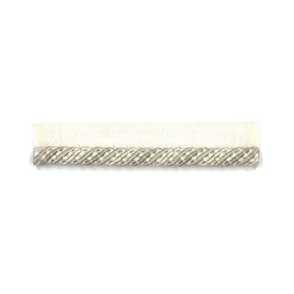 Hickory 5 Champagne by Stout Trim Stout Trim Hickory 5 ChampagneTrim NEW WORLD TRIM VOLUME II 56%COT 22%SVI 15%POL 6%MTL 1%NYL CHINA </p><p>Repeat: H: 0.750, V: 0.000 0.25 in - Fabric Carolina -
