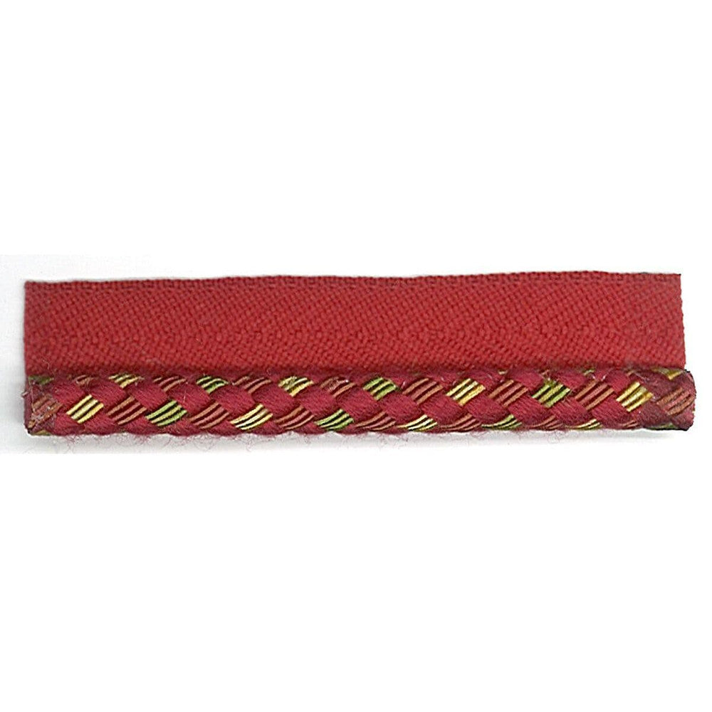Hilgate 6 Fruitpunch by Stout Designer Trim Just Cords 44% Spun Viscose 40% Cotton 16% Polyester CHINA Horizontal: 0 and Vertical: 0 0.25 in - Swanky Fabrics -