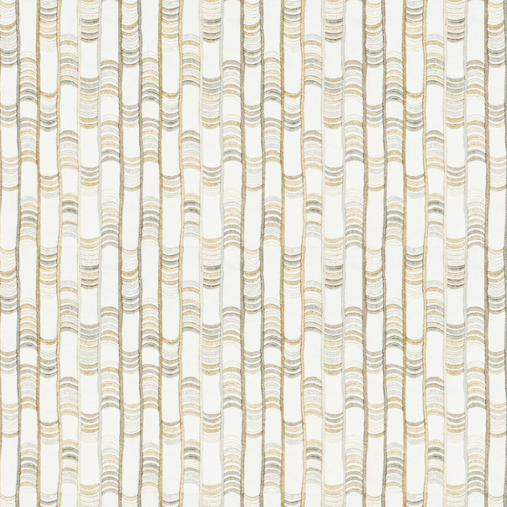 Hitherto 4 Sandstone by Stout Designer Fabric RAINBOW LIBRARY TOAST/DRIFTWOOD 100%COT %BEMB INDIA Horizontal: 6.375 and Vertical: 12.875 51.87 in - Swanky Fabrics -