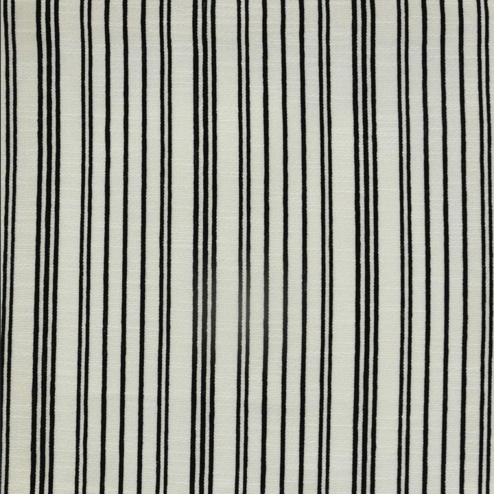 Hilroy # 814 Skunk by Maxwell Designer Fabric Performance Wovens-Vol. Vi Pampas 100% UV POLYESTER USA H-4" 56.8" - Swanky Fabrics -