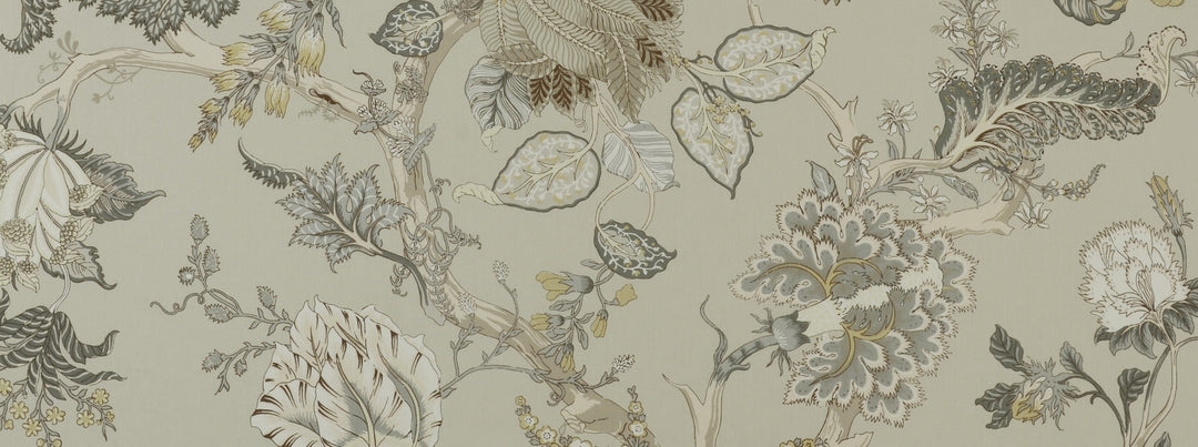 Hl-Darjeeling 68 Grey/Beige by Covington Designer Fabric
