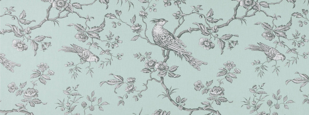 Hl-Messange 41 Grey/Blue Black by Covington Designer Fabric