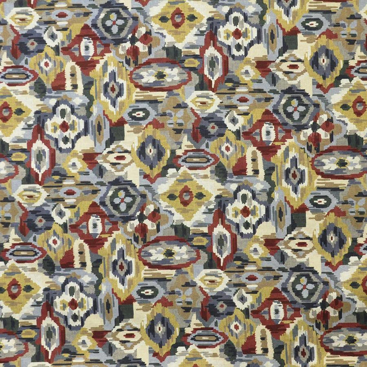 Hackney # 305 Camper by Maxwell Designer Fabric Color Theory-Vol.Vii Jungle Room 100% COTTON SPAIN V-13.5" H-13.5" 54" - Swanky Fabrics -