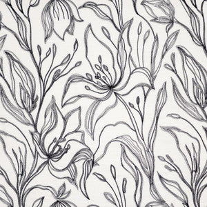 Honfleur # 433 Noir by Maxwell Designer Fabric