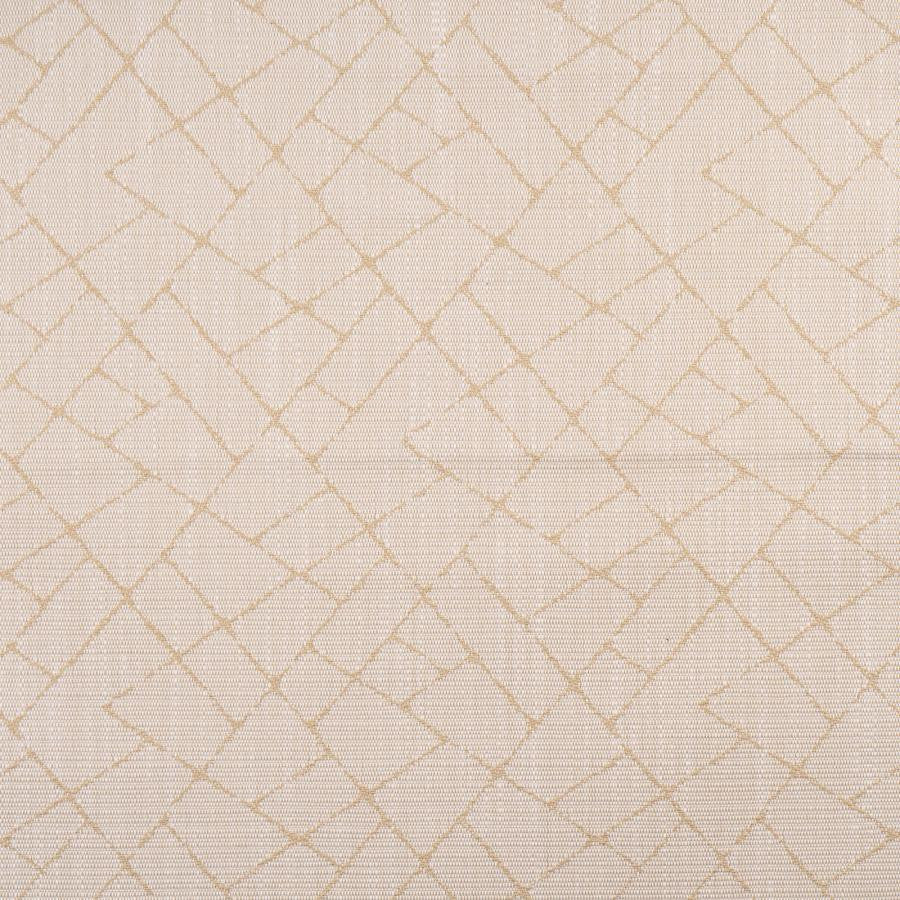 Hewes # 713 Oyster by Maxwell Designer Fabric Performance Wovens-Vol. Viii Quarry 100% POLYESTER USA V-8.5" H-9.9" 57.8" - Swanky Fabrics -