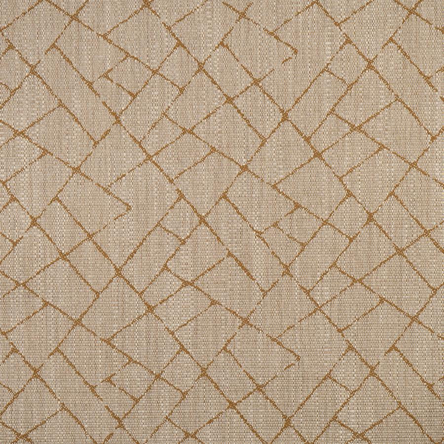 Hewes # 817 Tawny by Maxwell Designer Fabric Performance Wovens-Vol. Viii Honeycomb 100% POLYESTER USA V-8.5" H-9.9" 57.8" - Swanky Fabrics -
