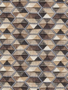 Carousel Taupe HN420060001 by Hinson Designer Fabric